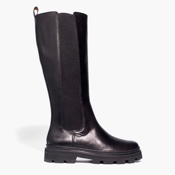 Madewell Poppy Tall Lugsole Boot - Extended Calf - Picture 2 of 5